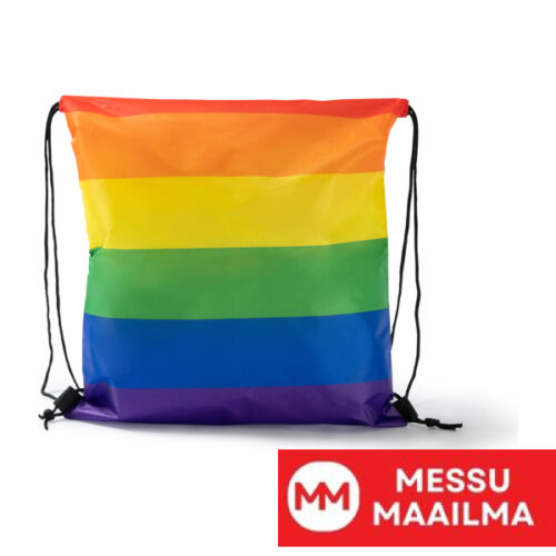 Kiristysnyörillinen laukku