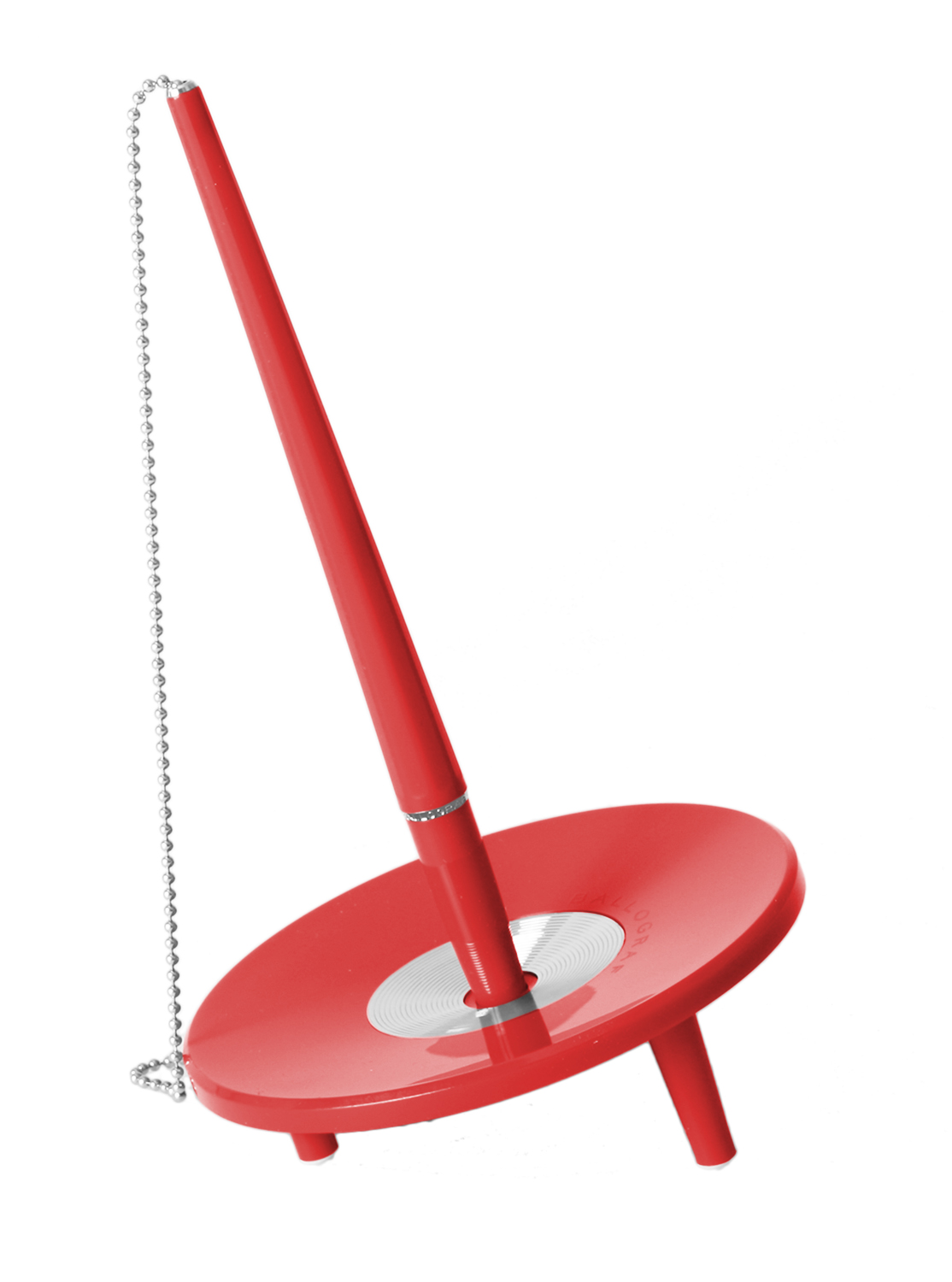 Kuulakärkikynä Ballograph-pöytäsetti punainen