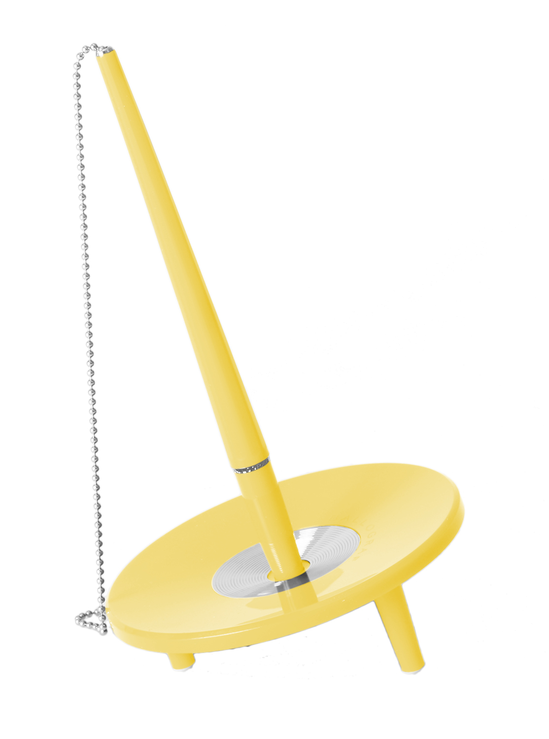 Kuulakärkikynä Ballograph-pöytäsetti keltainen