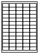 Tarra Tarramateriaali 38x21.2mm 65 kpl