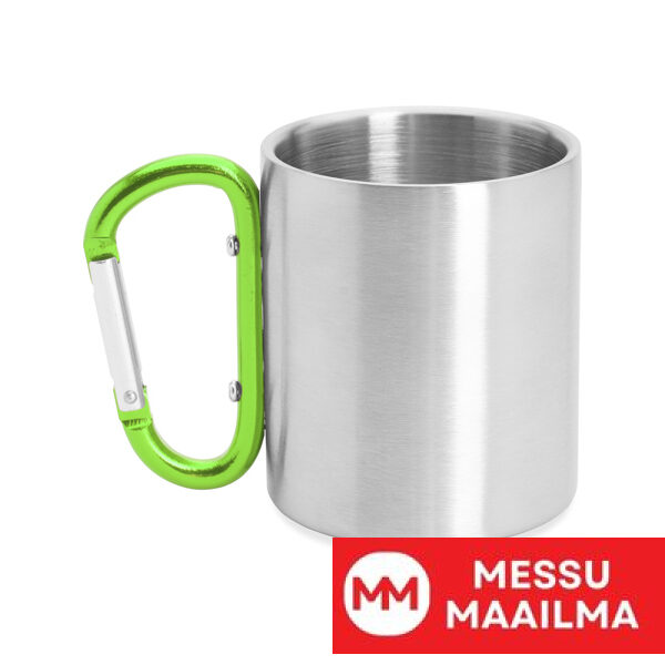 Esittely valkoisessa laatikossa. Ei kestä astianpesukonetta.