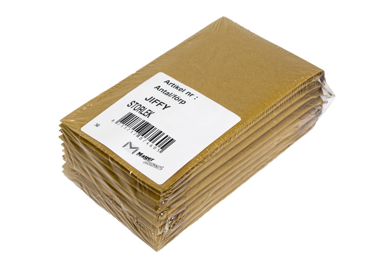 Jiffy 00 Ruskea 10 kpl