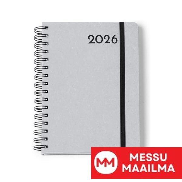 Toimitetaan ekologisessa laatikossa. Asettelu: Päivä/sivu. Kielet: espanja