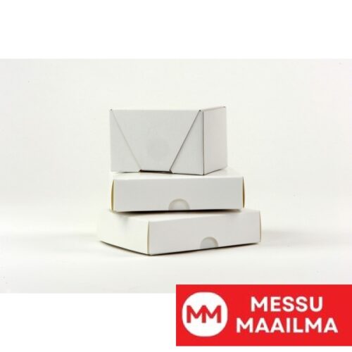 Korttikorttilaatikko 200 korttia - Valkoinen pahvi