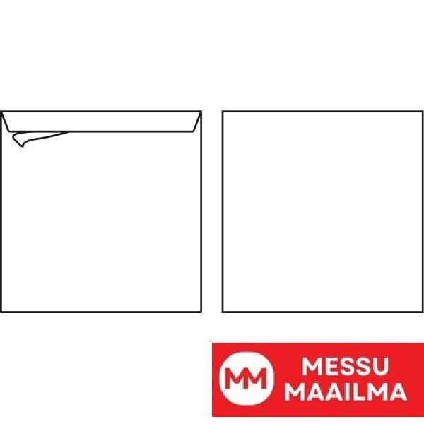 Kirjekuori Blackline 220x220 120g suikale