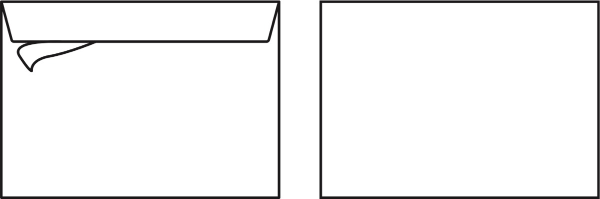 Kirjekuori Viking Design C6 100g Avattava ja suljettava