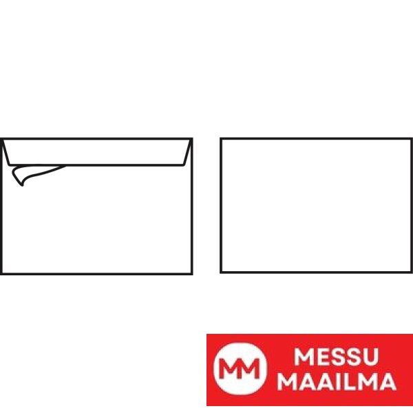 Kirjekuori Blackline C6 120g suikale