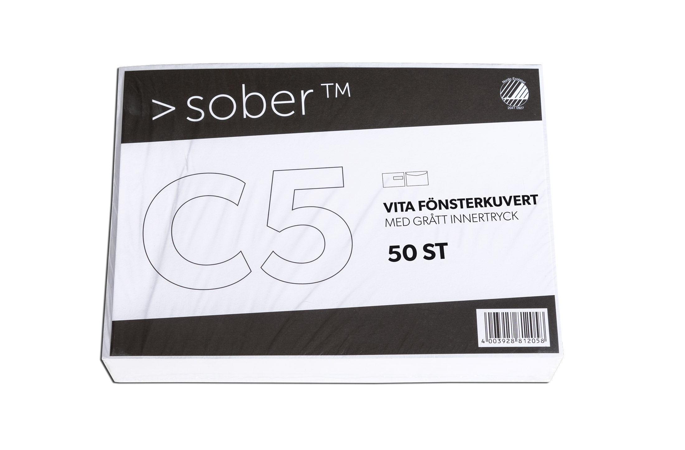 Kirjekuori C5 H2 90g Avattava ja suljettava 50 kpl