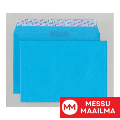 Kirjekuori Elco Color Bright Blue C4 120g Avattava ja suljettava