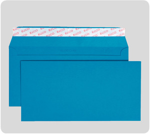 Kirjekuori Elco Color Caribbean Blue E65 100g Avattava ja suljettava