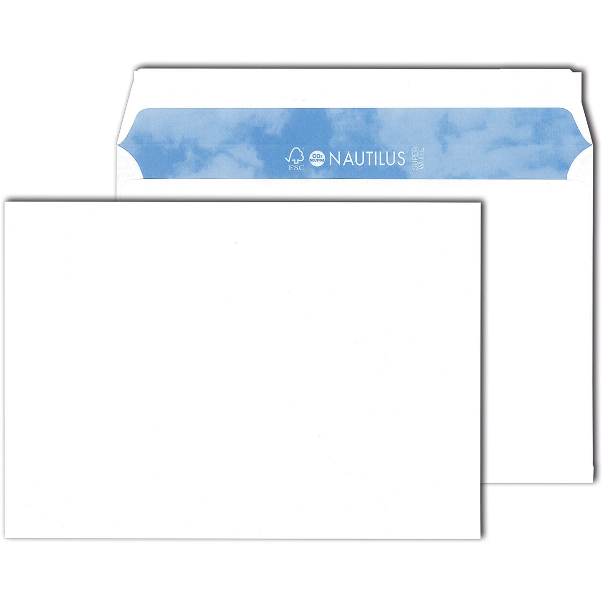 Kirjekuori Nautilus C5 80g Avattava ja suljettava