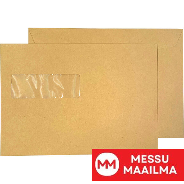 Kirjekuori Ruskea C5 V16 80g Kosteudenkestävä