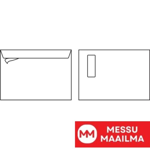 Kirjekuori Sober Digital C4 H2 100g Peel & Seal pystyläppä