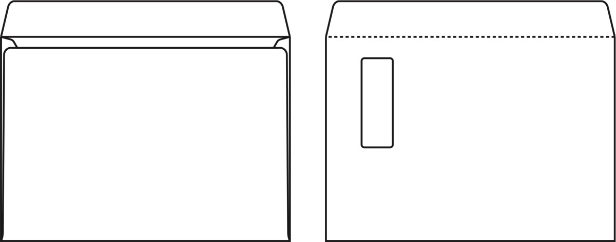 Kirjekuori Sober C4 H2 100g Itsesulkeutuva
