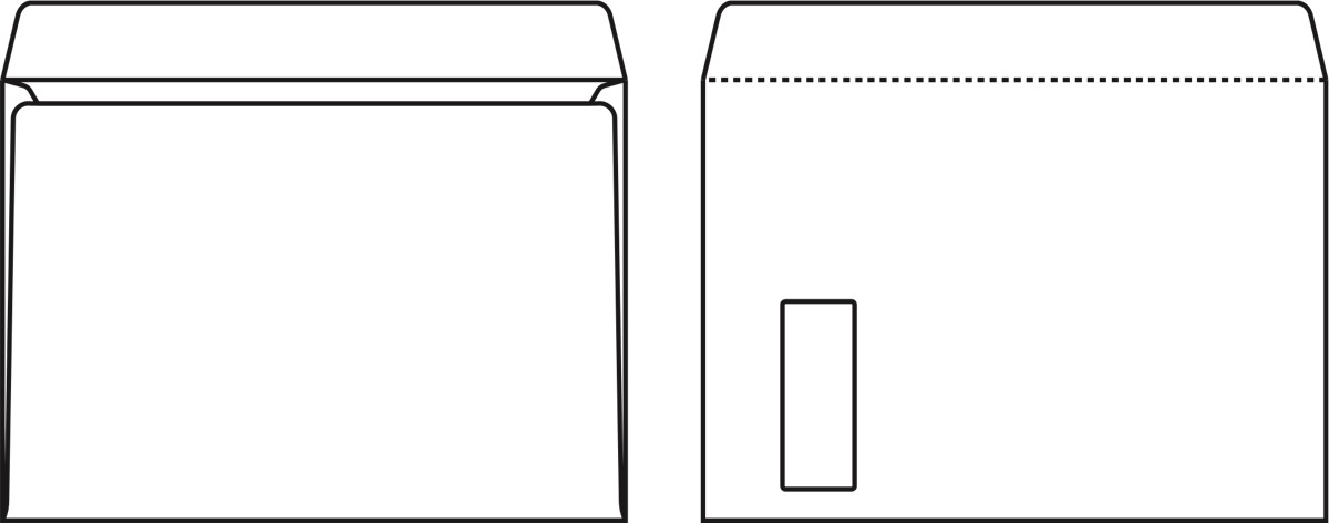 Kirjekuori Sober C4 V2 100g Itsesulkeutuva