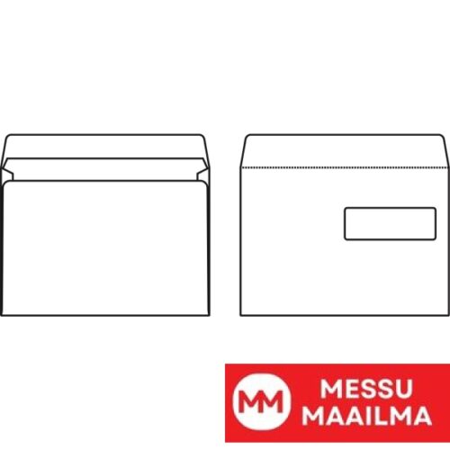 Kirjekuori Sober C5 H2 90g Itsesulkeutuva