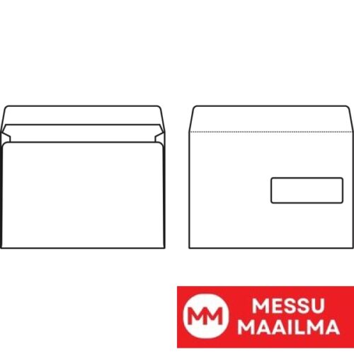 Kirjekuori Sober C5 H3 90g Itsesulkeutuva