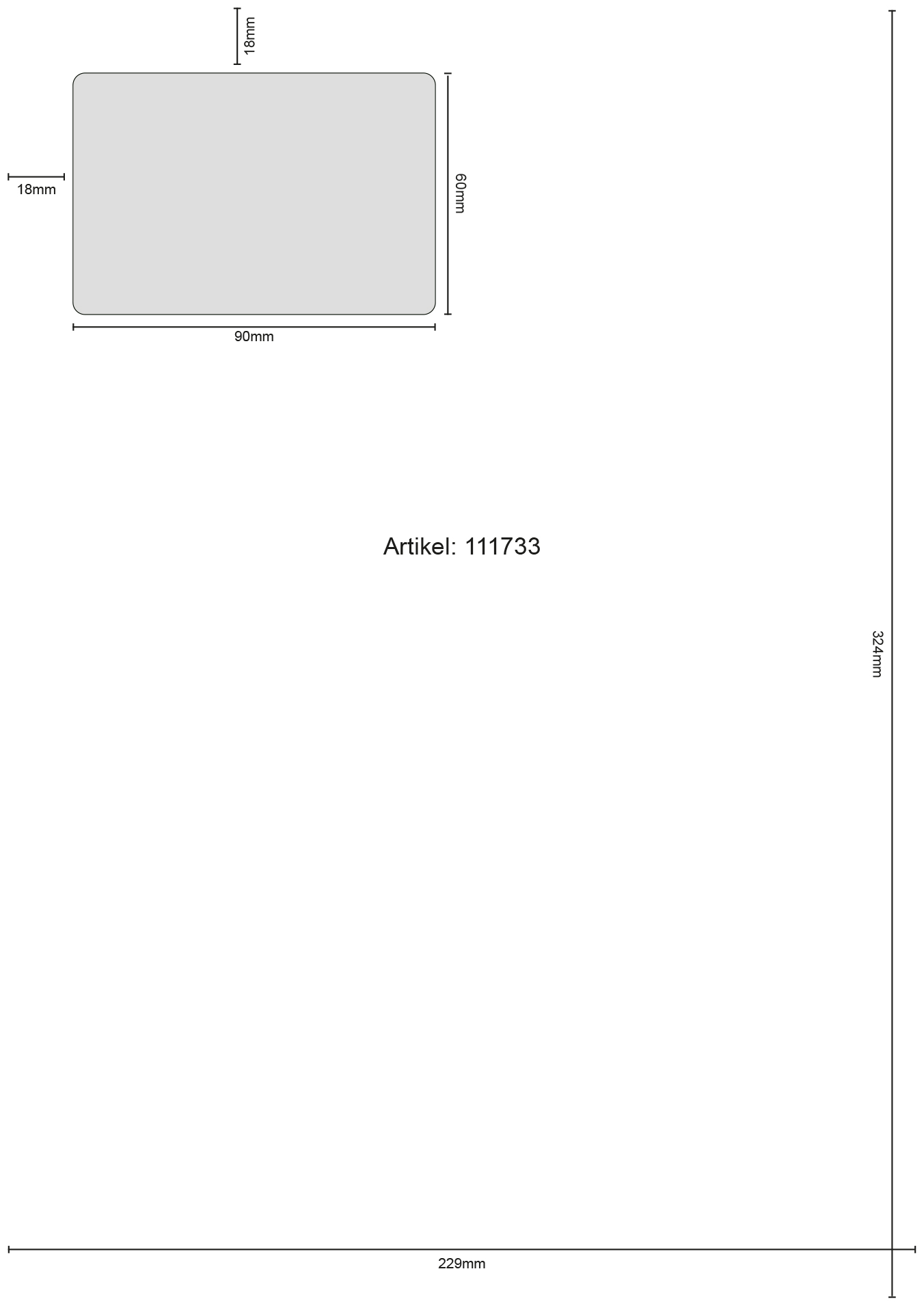 Kirjekuori Sober Digital C4 suomalainen ikkuna vasemmalle 60x90 100g liimattu