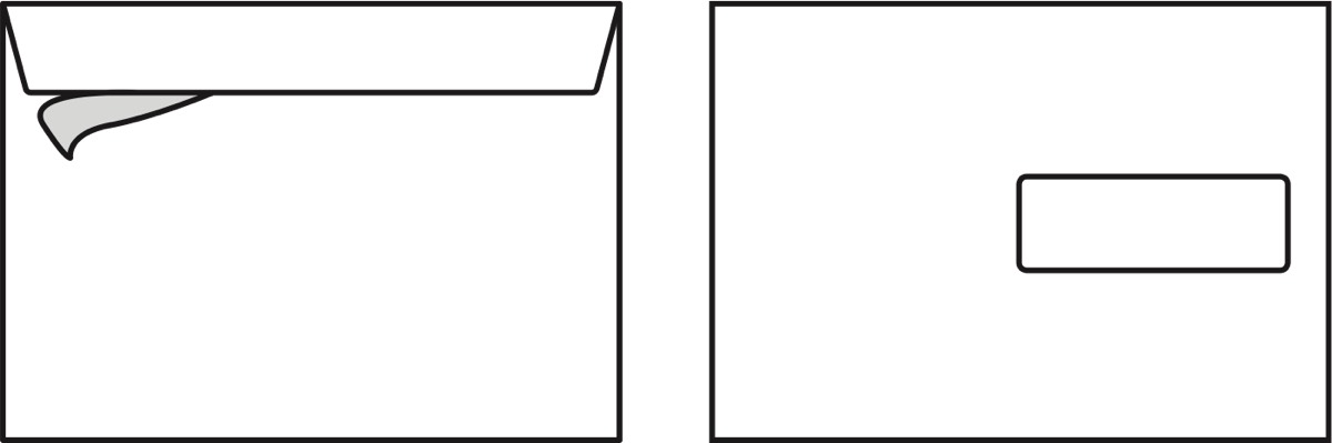 Kirjekuori Sober Digital C5 H3 90g Avattava ja suljettava