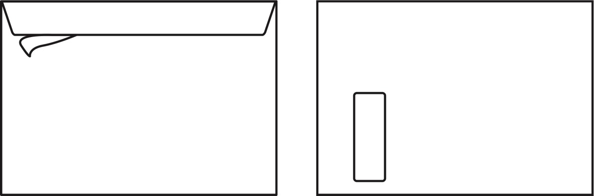 Kirjekuori Sober E4 V2 100g Avattava ja suljettava