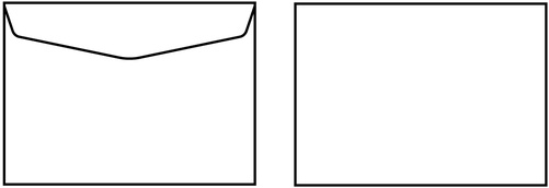 Kirjekuori Sober X5 80g liimattu