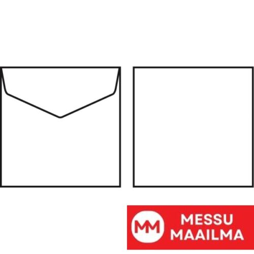 Kirjekuori Viking Design 140x140 120g liimattu