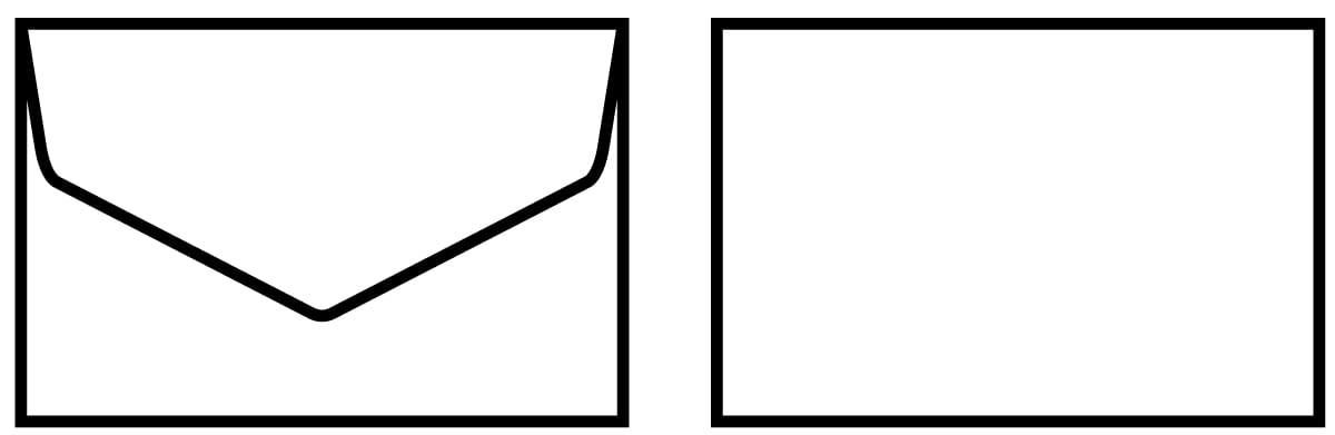 Kirjekuori Viking Design 70x110 100g liimattu