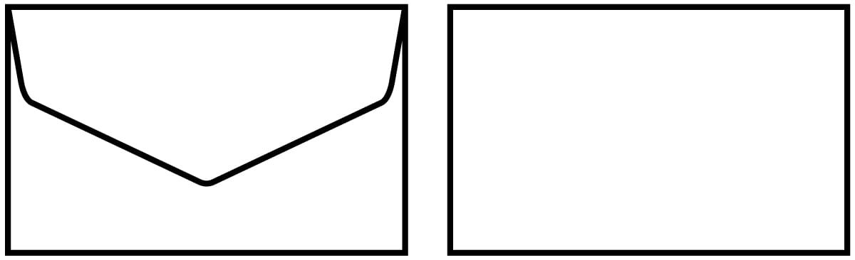 Kirjekuori Viking Design 95x145 100g liimattu