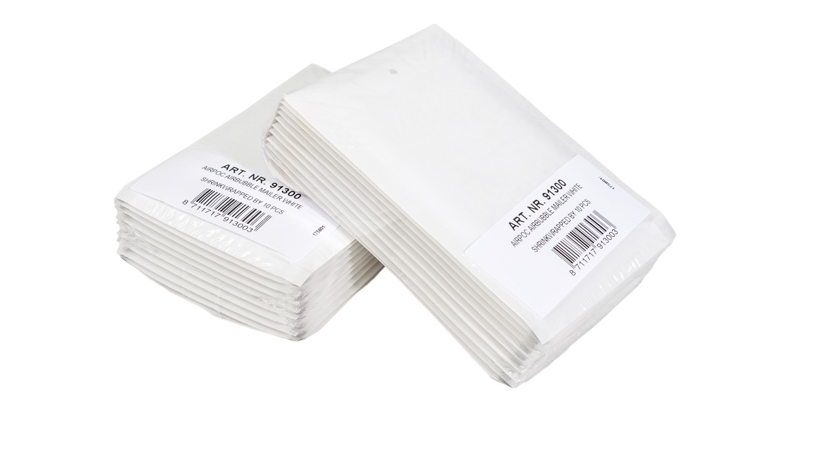 Kuplapussi nro 16 valkoinen 10 kpl