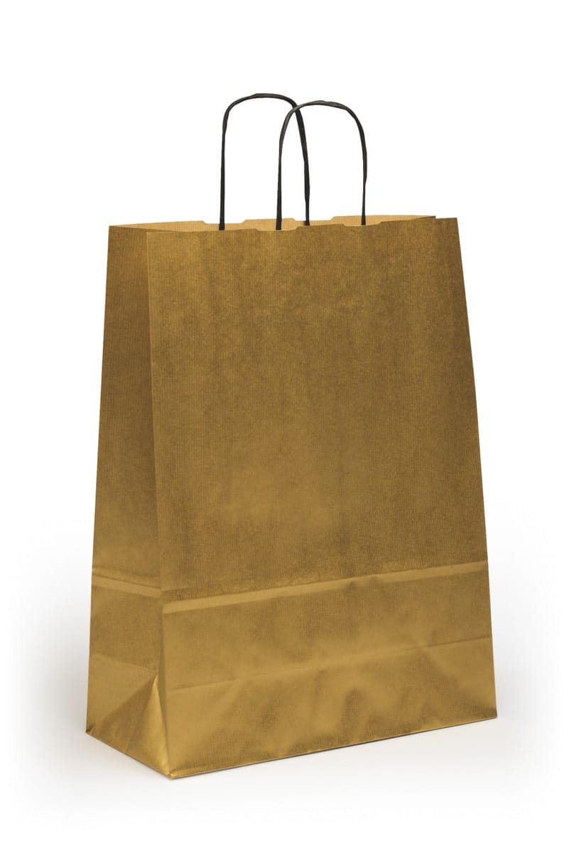 Muovikassi Sober Medium Gold