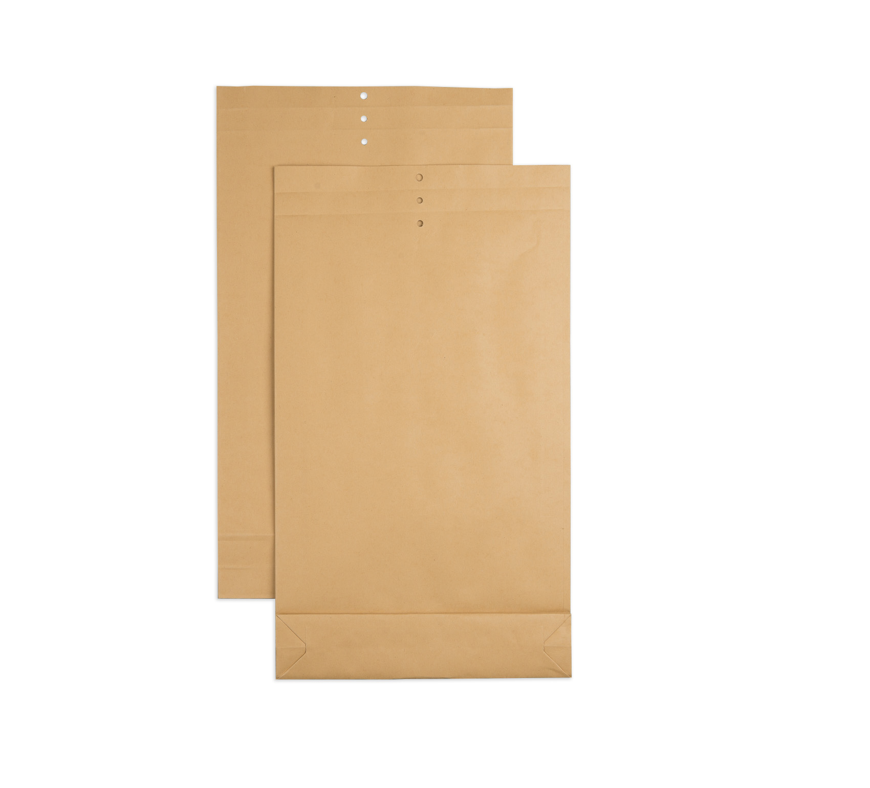 Näytepussi D21 Ruskea 230x400mm 140g Rei'itetty läppä