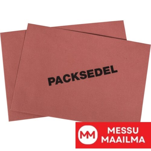 Toimituskirjekuori C6 Punainen (musta teksti)