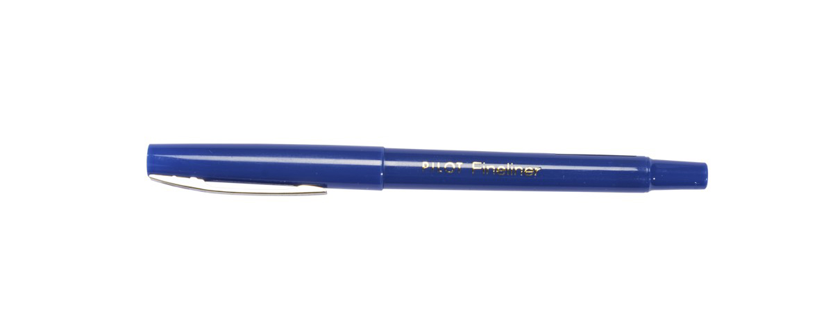 Pilot Fineliner Blue Sininen muste