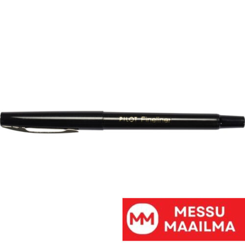 Pilot Fineliner musta musta muste