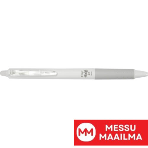 Pilot Frixion Clicker -kynä valkoinen ja sininen muste