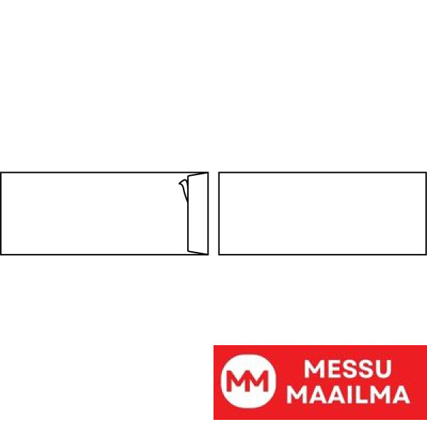 Postituspussi Blackline 125x314 120g Strip