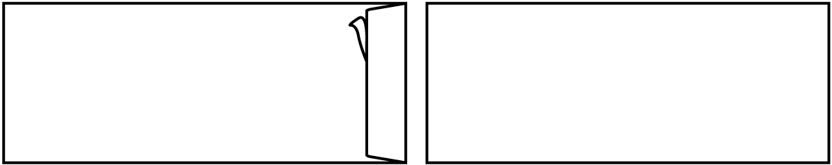 Pocket Blackline 125x314 120g Avattava ja suljettava