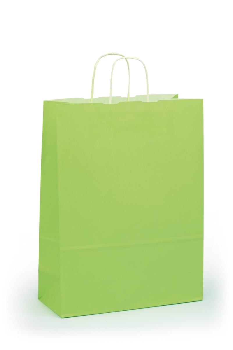 Muovikassi Sober Medium Lime green