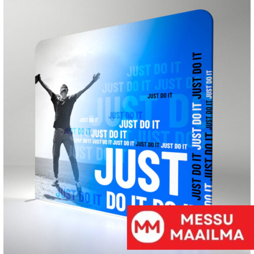 Quick up wall kangas vetoketjuseinä